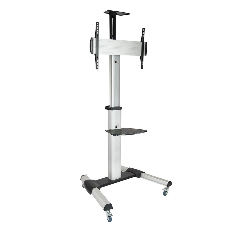 TooQ Stand Screen Floor With Wheels 37-70 - Bloqueo Wheels - Dos Estantes - Gestion Cables - Weight Max.