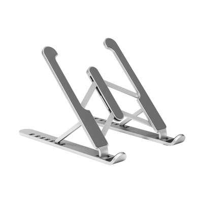 Aisens Stand Desktop Adjustable Laptop / Tablet, Silver — image 1