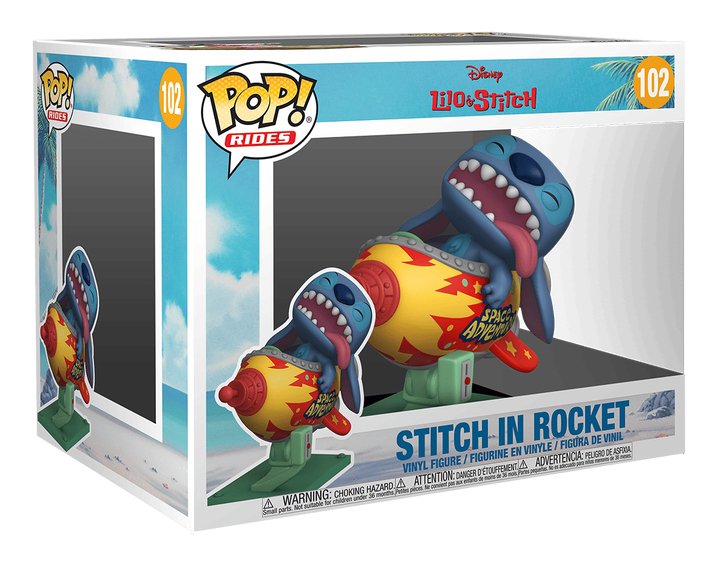 Figure Pop Disney Lilo And Stitch - Stitch In Rocket