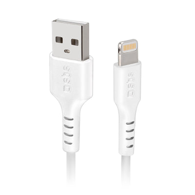 Sbs Cable Datos/ Charging USB 2.0 - Lightning C-89 White Iphone — image 1