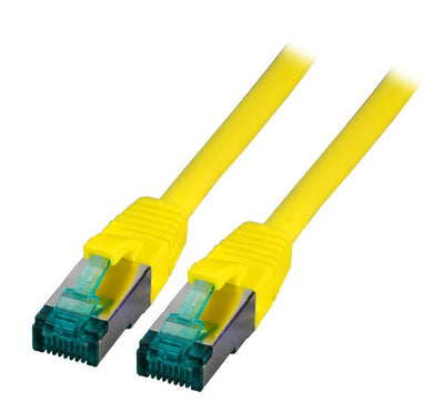 Efb RJ45 Network Cable S/FTP, CAT.6A, Lszh, 2M, Yellow — image 1