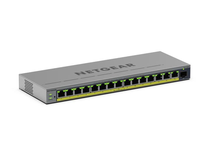 16PT GB Plus Switch W/PoE+GS116EPP