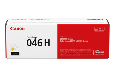 Canon Genuine Toner 046 H Large Capacity Yellow Imageclass LBP654, MF731, MF735, I-sensys LBP653, LBP654, MF73 — image 1