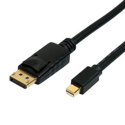 Roline Mini DisplayPort Cable V1.4, Mdp - Dp, St - St, Black 1M — image 1