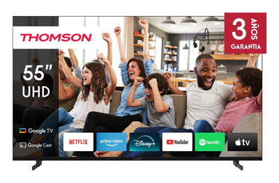 Thomson 55UG4S14, Televisión LED 139CM (55 Pulgadas), Black Ultrahd/4K, Google TV, Triple Sintonizador, Hdr 55 — image 1