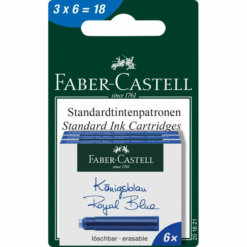 Faber-castell Ink Cartridge Pluma Estilográfica Standard 201621