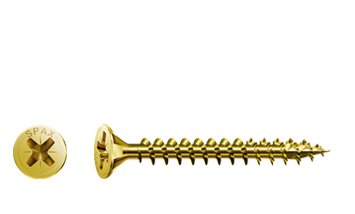 Spax Box 50 Unid. Screw Wood Cabeza Plana Yellox 3,5X40MM Spax — image 1