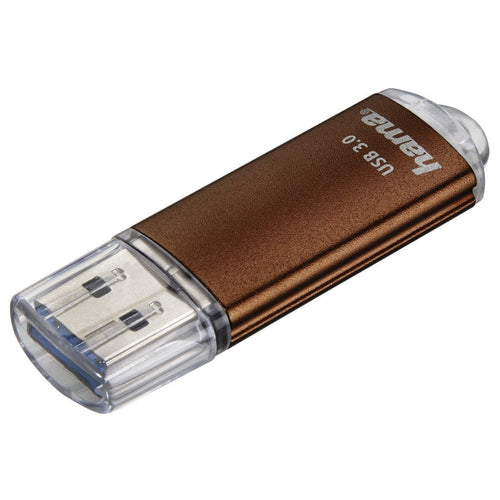 Hama Laeta Memory USB Flash Drive USB 3.0 With Cover - 256GB Capacity - 90MB/S Transferencia - Body Metallic - — image 1