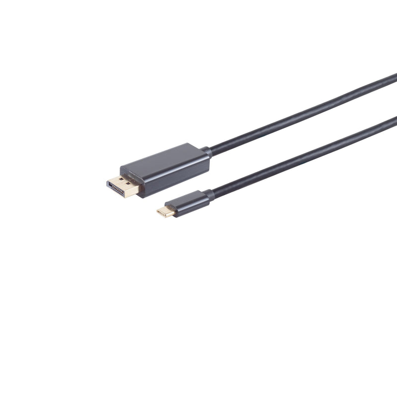 USB Cable C DisplayPort (4K 60HZ) 1,8M Black