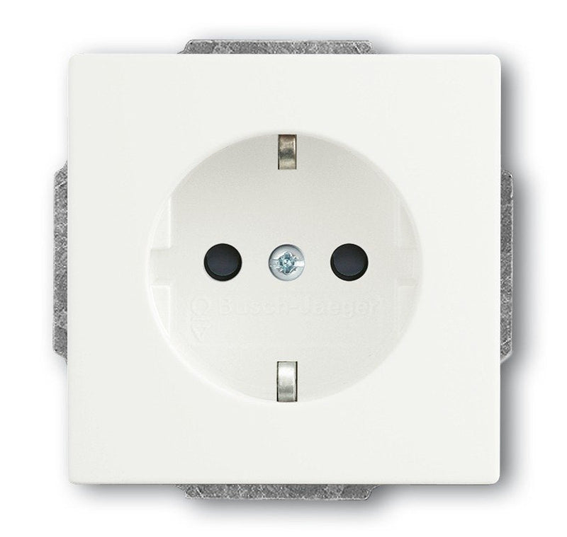 Busch Jaeger Bj 20 EUC-884 Sockets Power Inserto Future Linear White Estudio Matte
