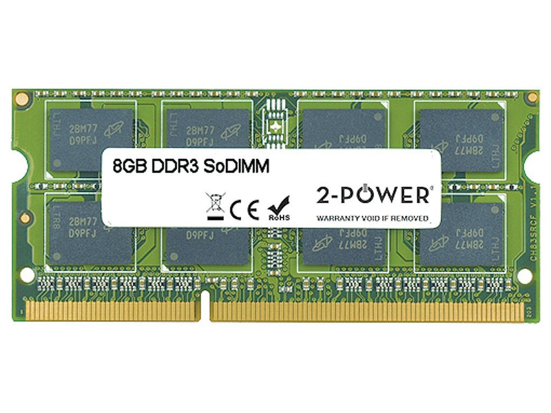 2-POWER Memory SODIMM 8GB Multispeed 1066 1333 1600MHZ SODIMM 2P-SNPN2M64C/8G