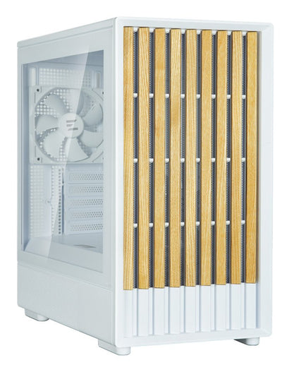 Zalman PC Case P10 Namu ATX 4 Xvent 120MM ARGB 2x USB 3.0 White S/N Power Supply P10 Namu White — image 1