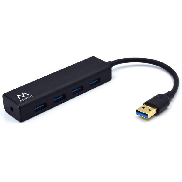 Ewent Hub 4 X USB 3.1. Black Ewent EW1136, USB 3.0 (3.1 Gen 1) Type-a, USB 1.1,USB 2.0,USB 3.0 (3.1 Gen 1) Typ
