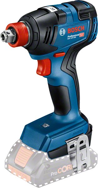 Bosch Key Impacto Wireless Gdx 18V-200 Professional Body Only 18 Voltios 06019J2205