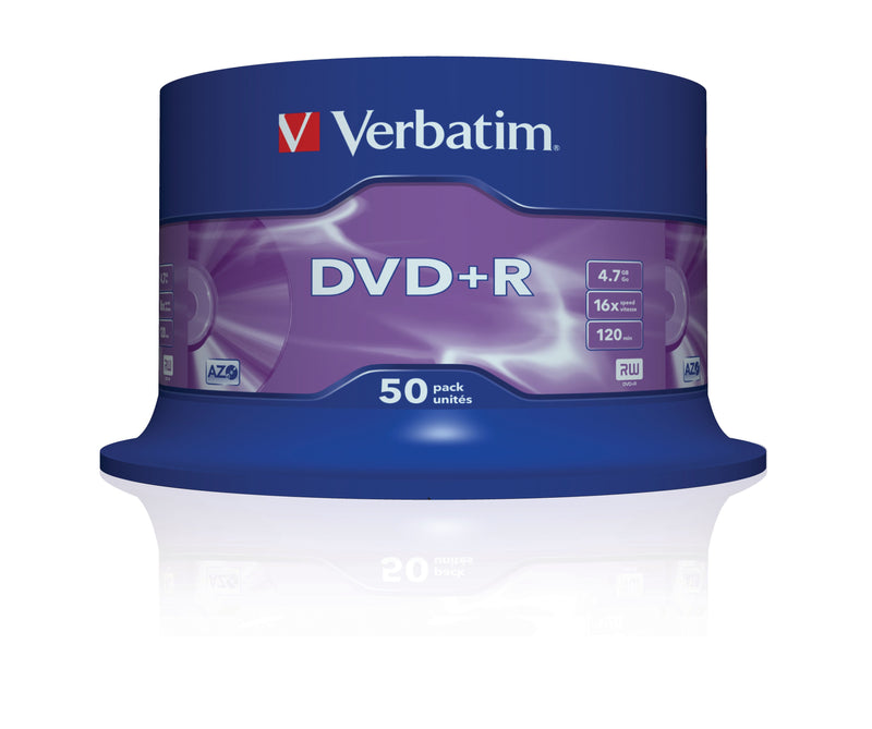 Verbatim Dvd + R 4.7GB 16X Tarrina 50 43550 (4)