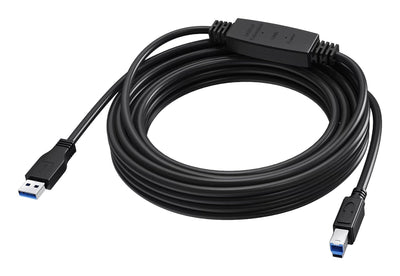 USB Cable 3.0 5M Amplifier Activo a Mitad Cable Connectors Niquelados Wide Band 5Gbps USB a (m) a USB B (m) Di — image 1