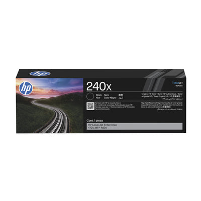 HP Toner Black W2400X 240X 9000 Copias Cartridge Toner HP Laserjet 240X High Capacity Black — image 1