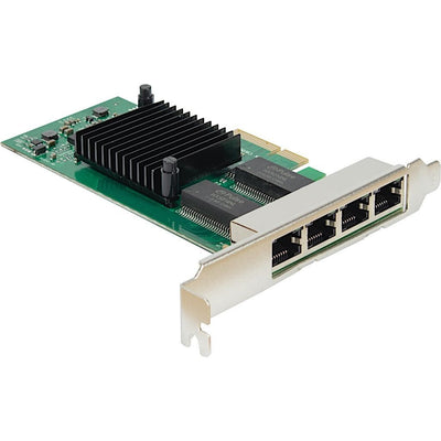 Inter-tech Gigabit PCIE Argus M-7238 X4 V2.0 Quad Retail — image 1
