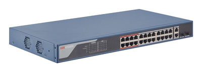 24 Port Fast Ethernet Smart PoE Switch — image 1