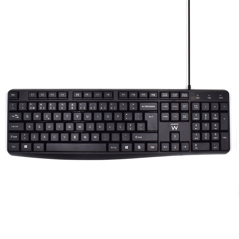 Keyboard Portuguese USB Negocios With Escritura Silenciosa