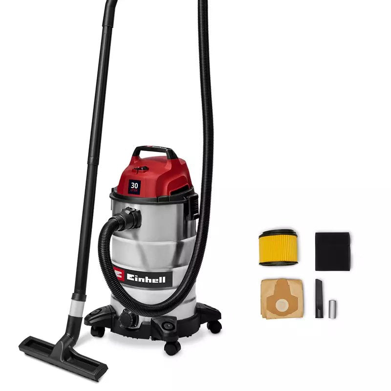 Einhell Tc-vc 3055 S, Vacuum Cleaner Seco/Mojado Silver/Red 2342235