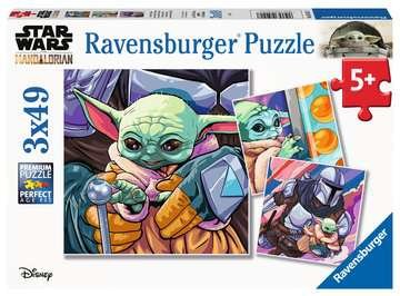 Puzzle Baby Yoda Mandalorian Star Wars 3X49PZS