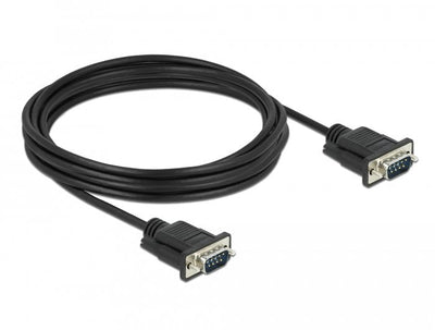 Delock RS-232 Cable Serie D-SUB9 Connector Male a Male With Narrow Housing Connector 4M — image 1