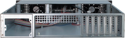 Box Server Inter-tech Ipc 2U-20248 Rack Black ATX microATX Mini-itx 2x USB 3.2 GEN1 — image 1