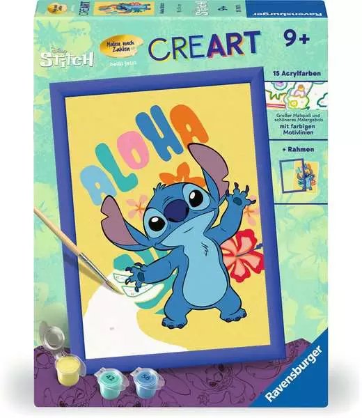 Ravensburger Pintura Números - Disney Stitch 23767