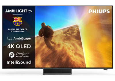 Philips TV 50PQS8701 4K QLED 50 Ambilight P5 Perfect Picture Smart TV Titan Os Dolby Atmos HDR10 + — image 1