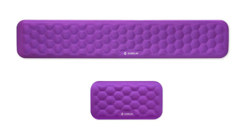 Subblim Pack 2 Wrist Rest Ergo Airpadding Purpura
