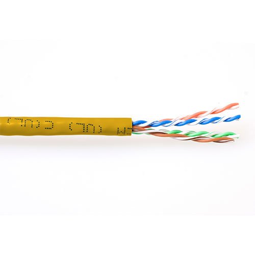 ACT Bobina CAT.6 U/UTP 305M Flexible Yellow AWG24 Cu Pvc