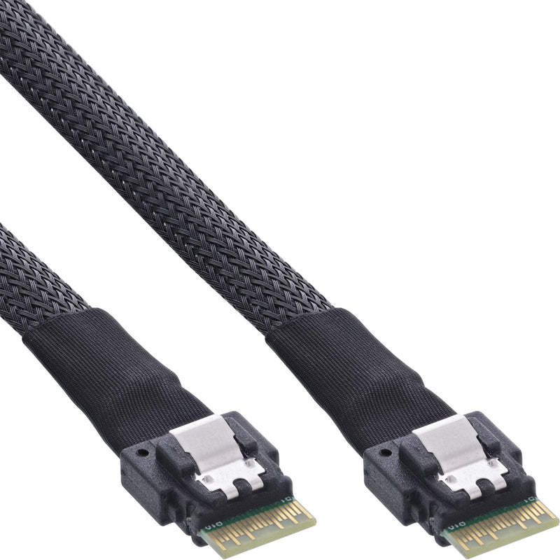 Inline Cable Sas Slim , SFF-8654A SFF-8654, 24GB/S, 1M