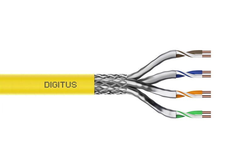 Digitus DK-1743-A-VH-5 Network Cable 500M CAT.7A S/FTP (s-STP) Amarillo