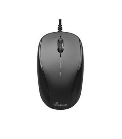 Mediarange Mouse USB 2.0 3 Buttons Black