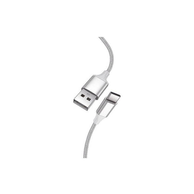 Cable Cool USB-C a USB 1.2M Nylon White — image 1