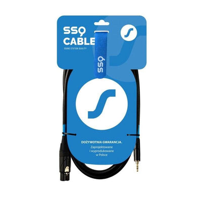 Cable Ssq XLRMI0,5 Xlr Female - Jack Stereo 3,5MM, 0,5M — image 1
