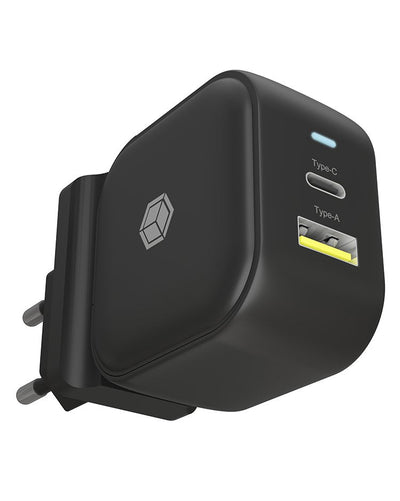 Icy Box IB-PS106-PD Charger Dispositivo Mobile Phone Black Indoor — image 1