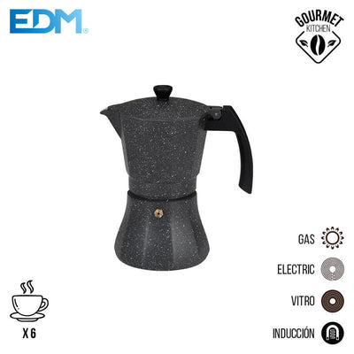 EDM Coffee Machine Aluminium 6 Cups Induccion. — image 1