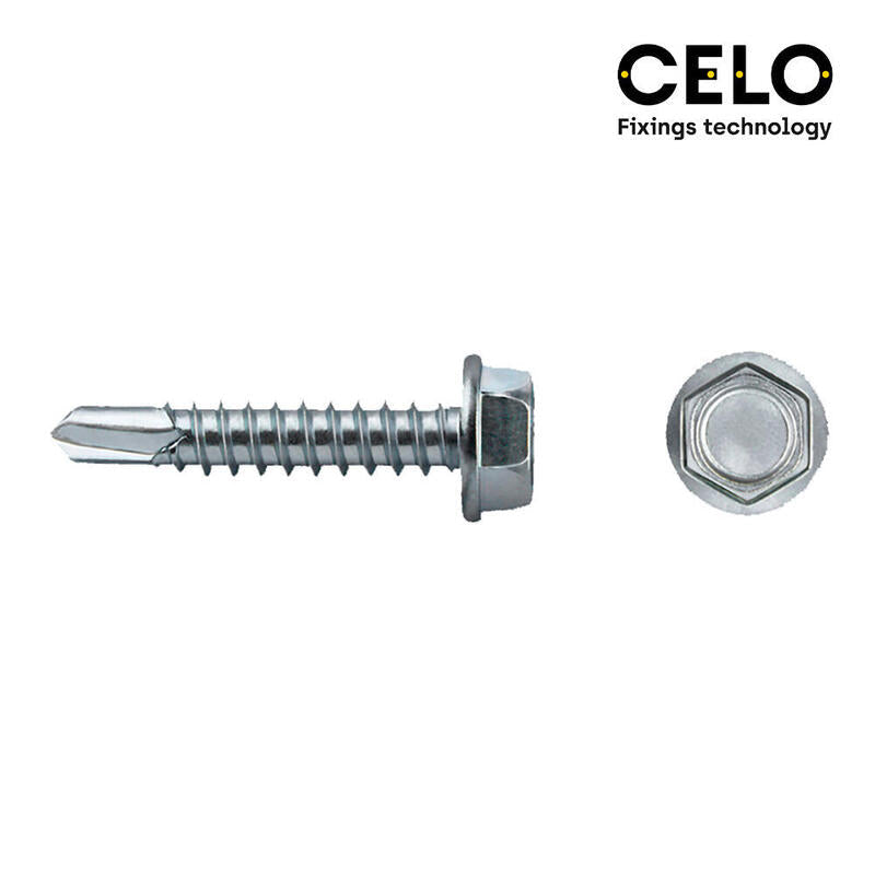 Celo Box 100 Unid. Punta Drill Bit Hexagonal Din/Ref 7504K Ø5,5X63MM Zincado