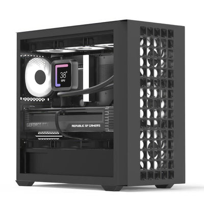 Aerocool PC Case Geh Mini D302A-G-BK-V1 B Mesh Micro-atx — image 1