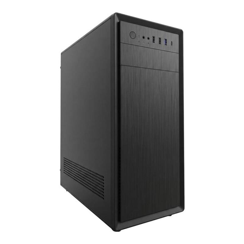 PC Case Lc-power MIDI-7042B Black