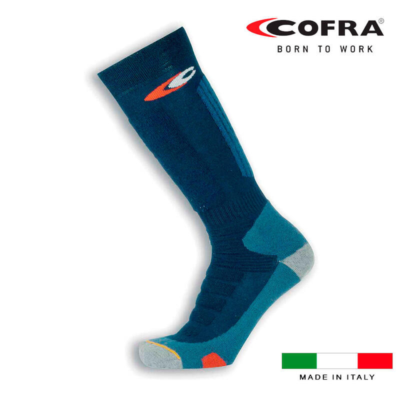 Cofra Calcetin Top Winter Blue Xs (36-38)