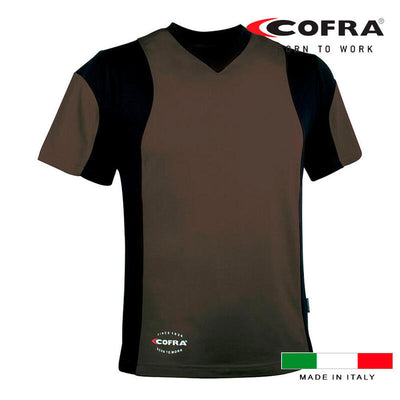 Cofra T-shirt Java Fango/Black Size XL — image 1