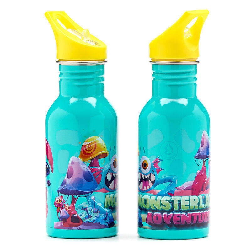 Water Revolution Cantimplora Steel Inoxidable Monsterland 500ML