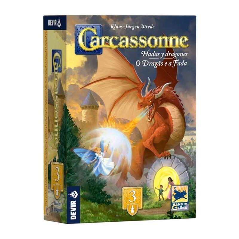 Carcassonne Dragones And Hadas EXP3