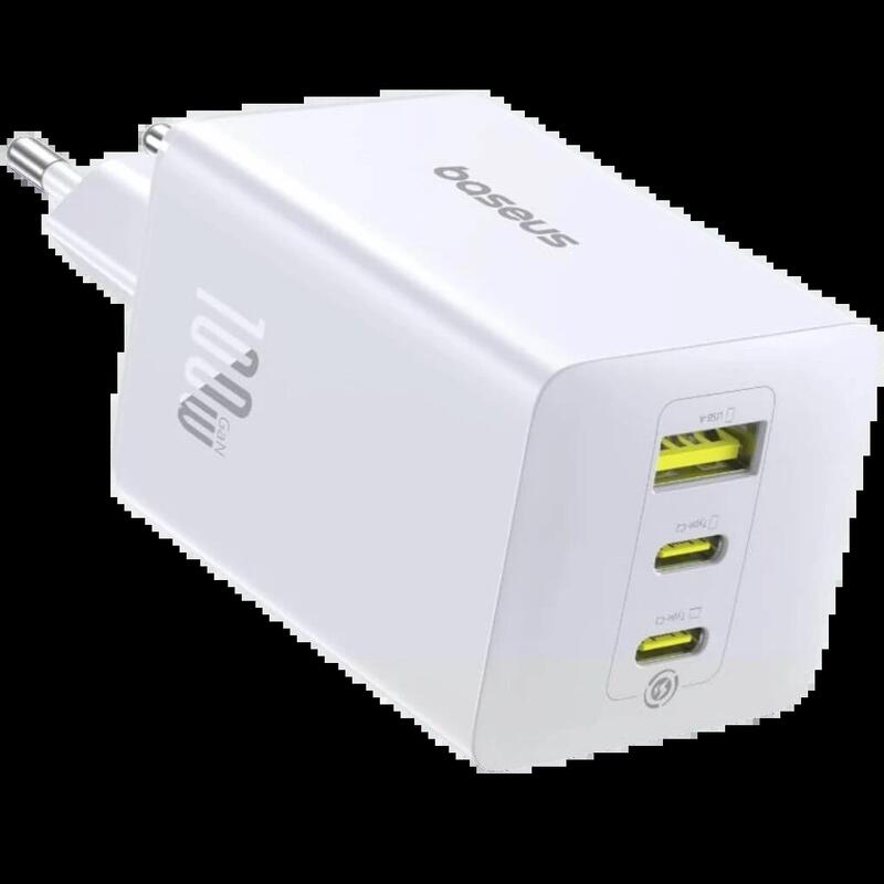 Baseus Wall Charger Enerfill FE11 100W GaN 6 2x USB-C + USB-A White