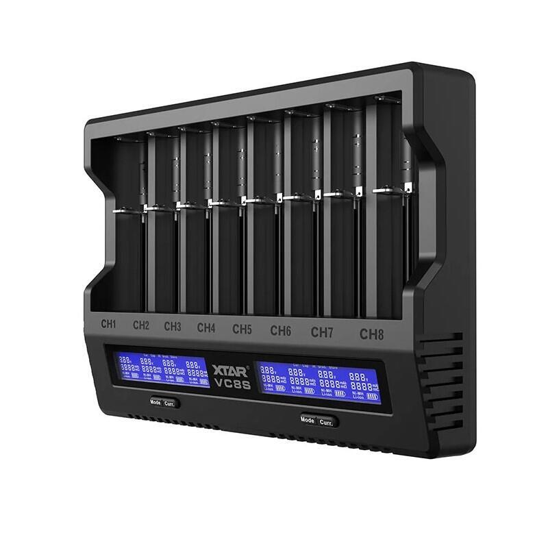 Xtar Charger Batteries Kit With Power Supply VC8SSET