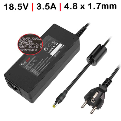 Charger Laptop HP Evo N620C 18.5V 3.5A 4.8X1.7MM — image 1