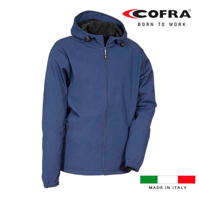 Cofra Cazadora Softshell Vannas Blue Marino Size M — image 1